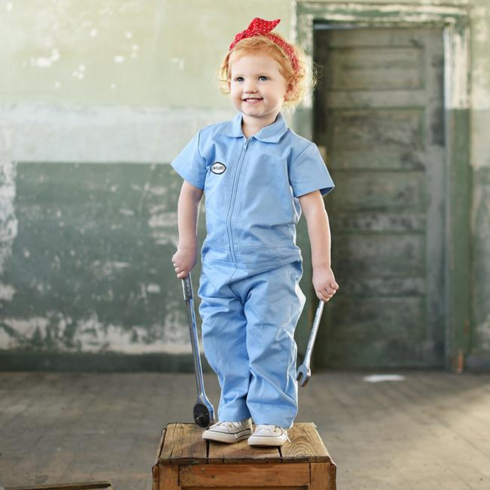 Baby top mechanic jumpsuit