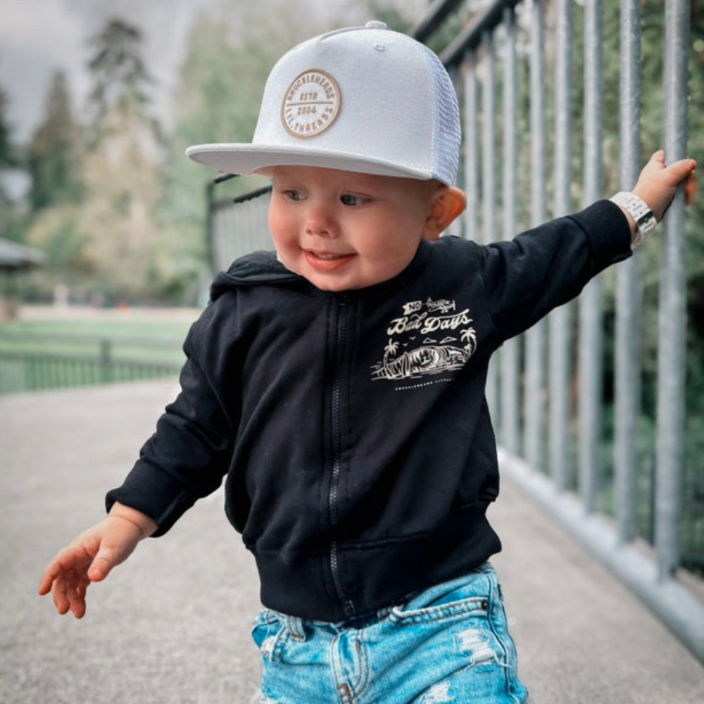 Toddler, Infant, And Baby Hats | Hawaii Off White Infant Snapback - Knuckleheads Clothing