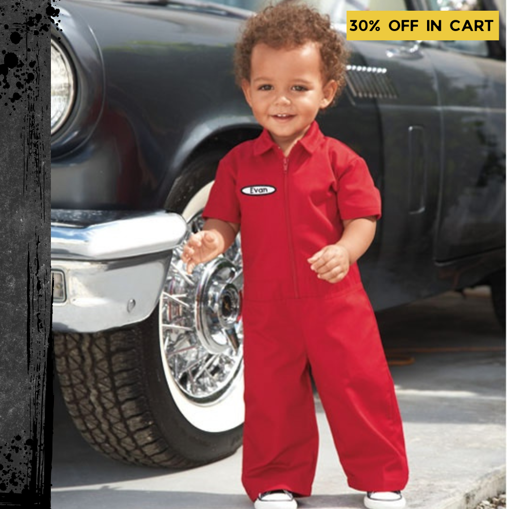 Knuckleheads Red Mechanic Jumpsuit