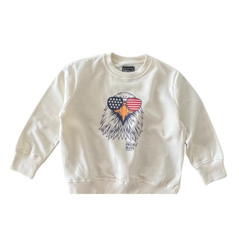 Patriotic Crew Neck | 4th of July Infant Shirt - Knuckleheads Clothing
