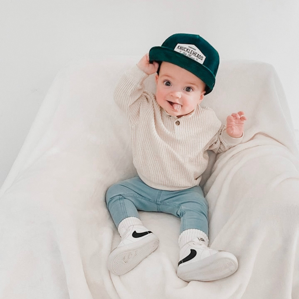 Grayson Green Corduroy Trucker Hat - Knuckleheads Clothing