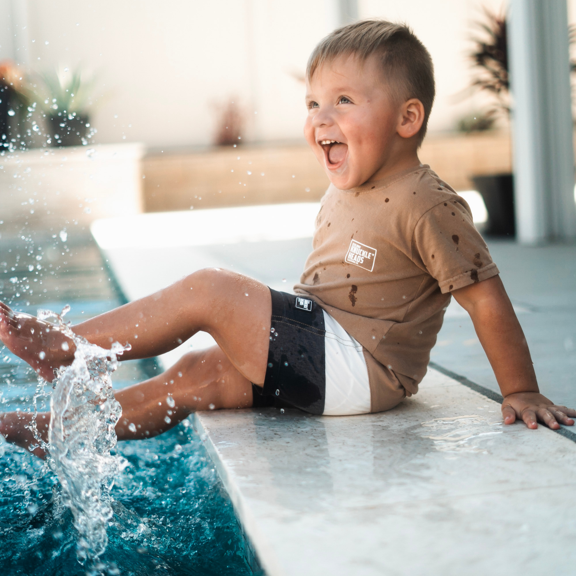 Brown White Grey Swimmies - Knuckleheads Clothing