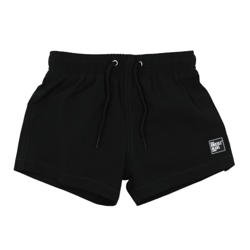 Black Swim Shorts - Knuckleheads Clothing