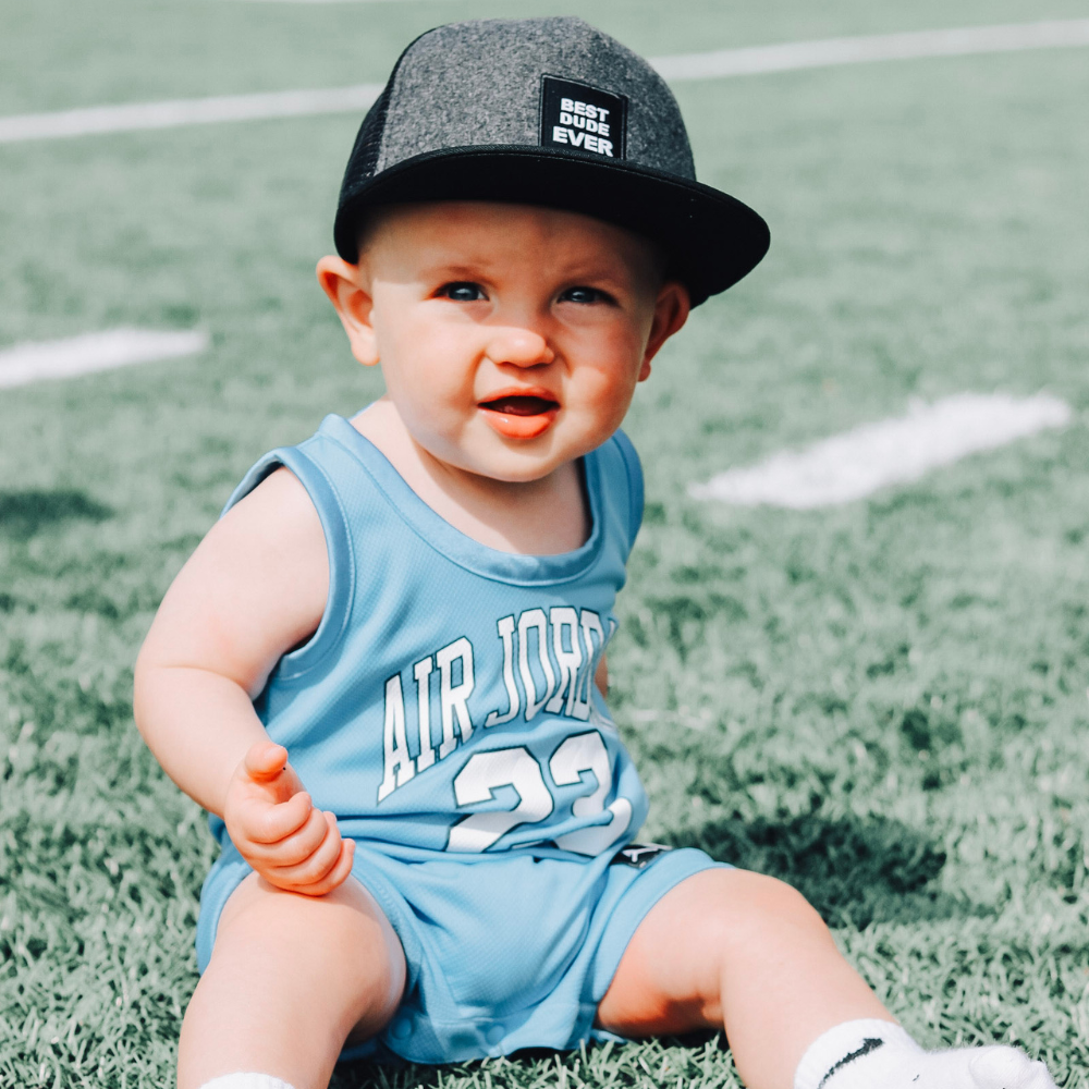 Sun Hats For Infants | Best Dude Ever Jaxon Infant Trucker Hat - Knuckleheads Clothing