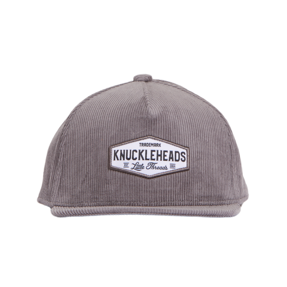 Warren Grey Corduroy Trucker Hat - Knuckleheads Clothing
