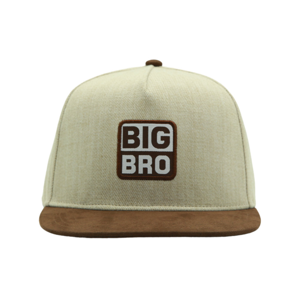 Big Bro Tan Kids Trucker Hat - Knuckleheads Clothing
