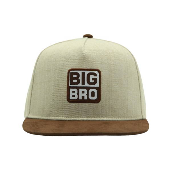 Introducing a Kids Trucker Hat with a 'Big Bro' patch, a heartwarming and fun addition to our collection. This hat is designed especially for children, featuring the endearing 'Big Bro' patch that lets your little one proudly showcase their big sibling status. It's a standout accessory that adds personality and style to your child's look.