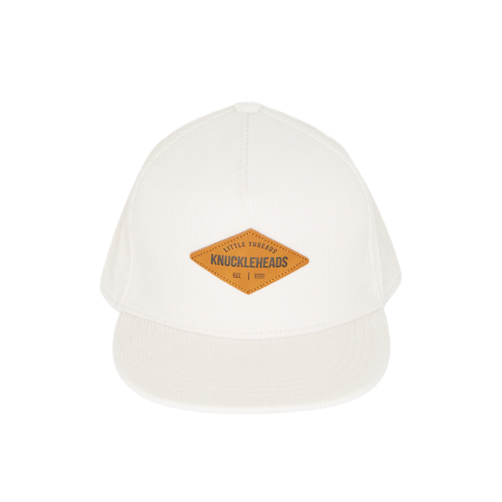 Easton Ivory Corduroy Trucker Hat - Knuckleheads Clothing