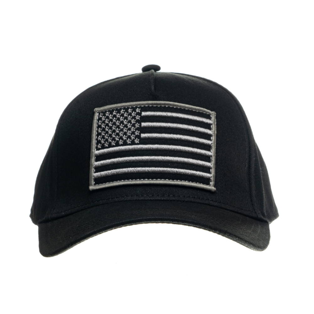 USA Grey Flag Trucker Hat - Knuckleheads Clothing