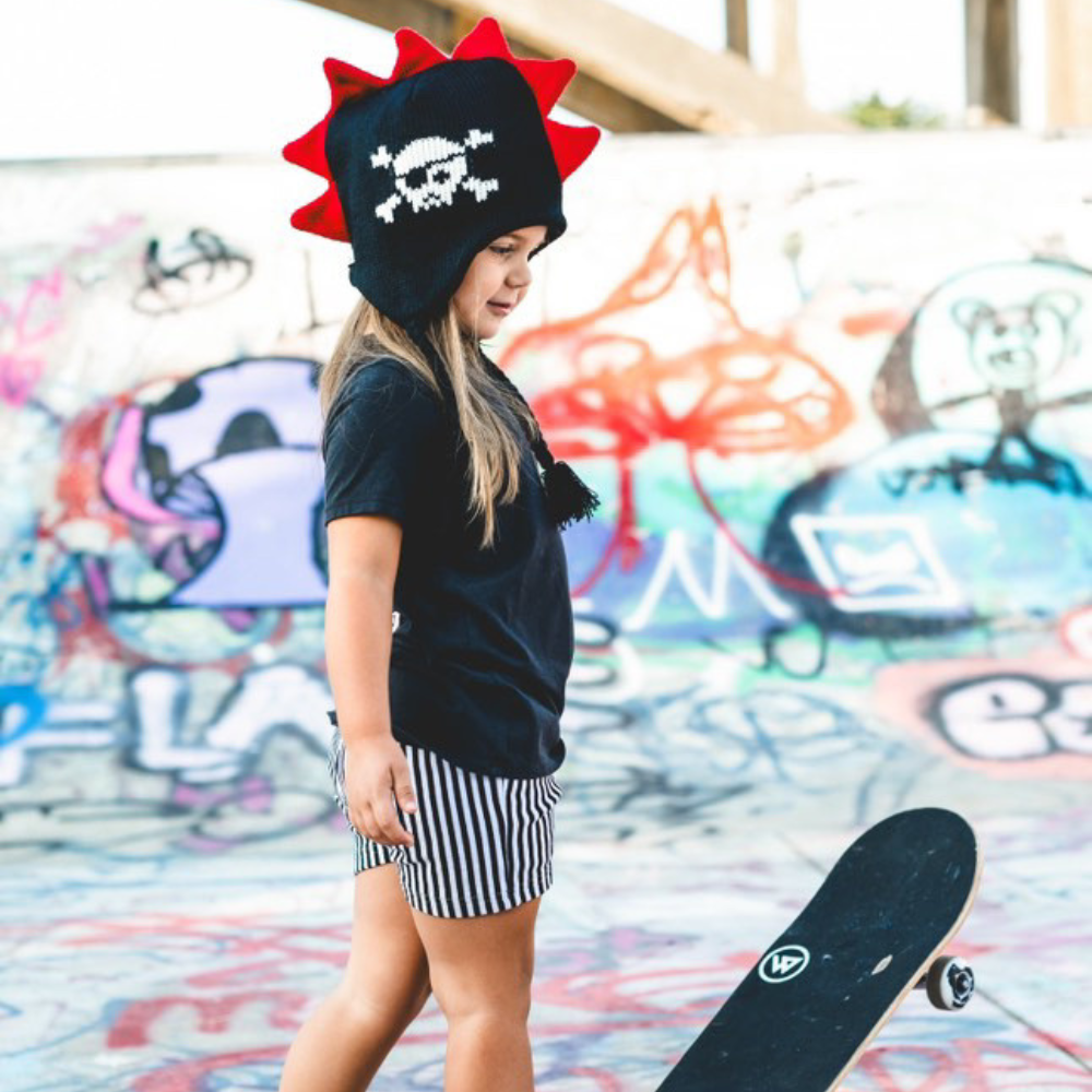 Mohawk Kids Beanie Hat for Boys Girls - Knuckleheads Clothing