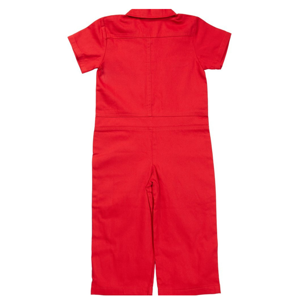 Knuckleheads Red Mechanic Jumpsuit - Knuckleheads Clothing