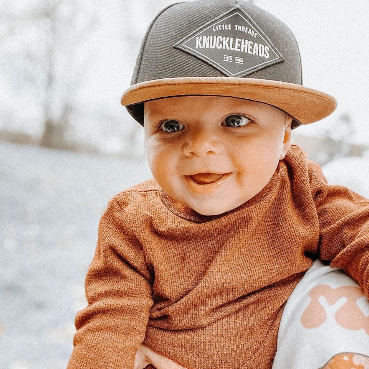 Hat for Infant | Eli Newborn Snapback Hats - Knuckleheads Clothing