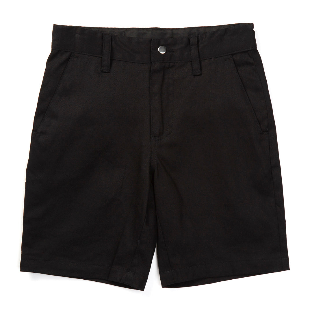 Black Knuckleheads Baby Kids Chino Shorts - Knuckleheads Clothing