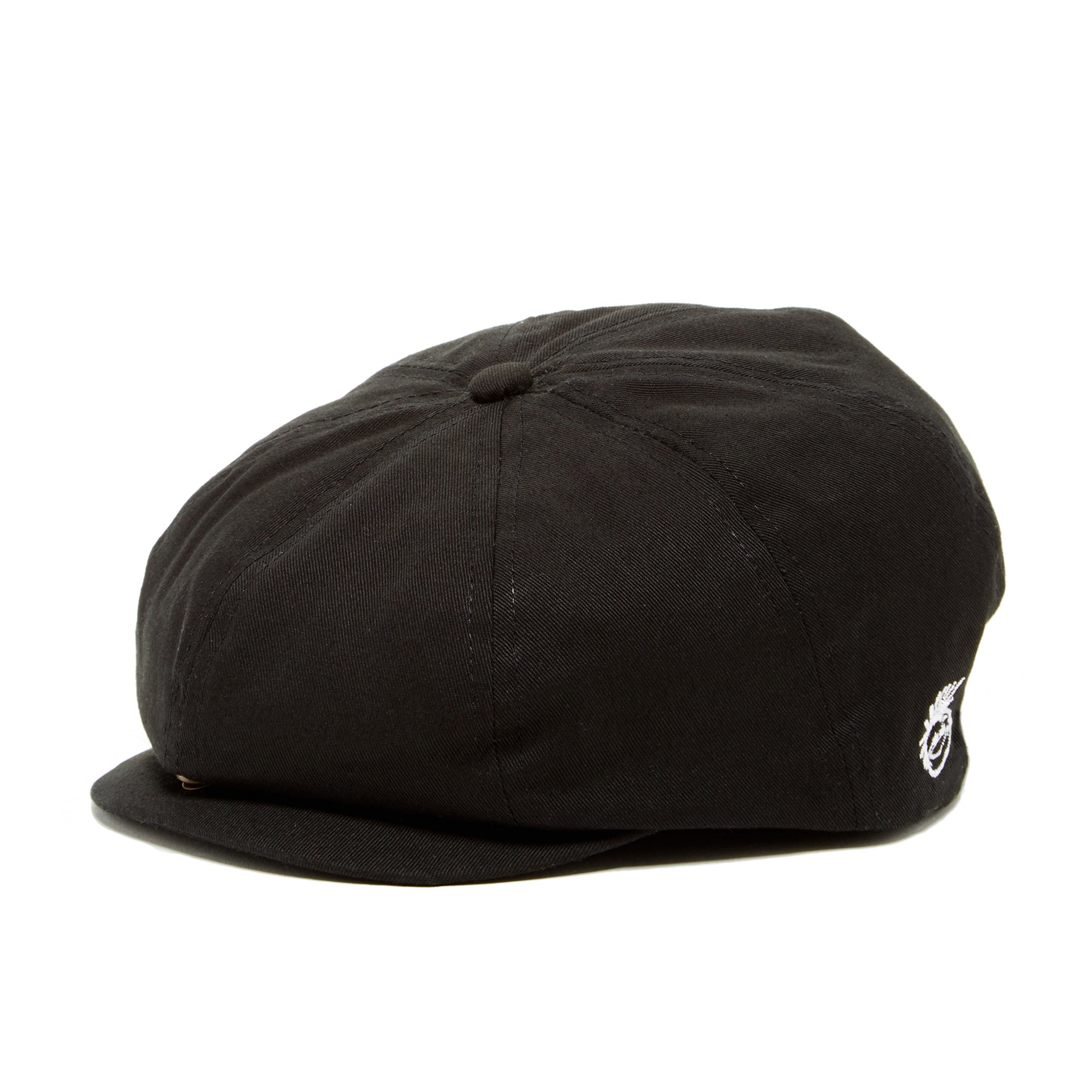 Knuckleheads Black Newsboy Cap For Toddlers - Knuckleheads Clothing