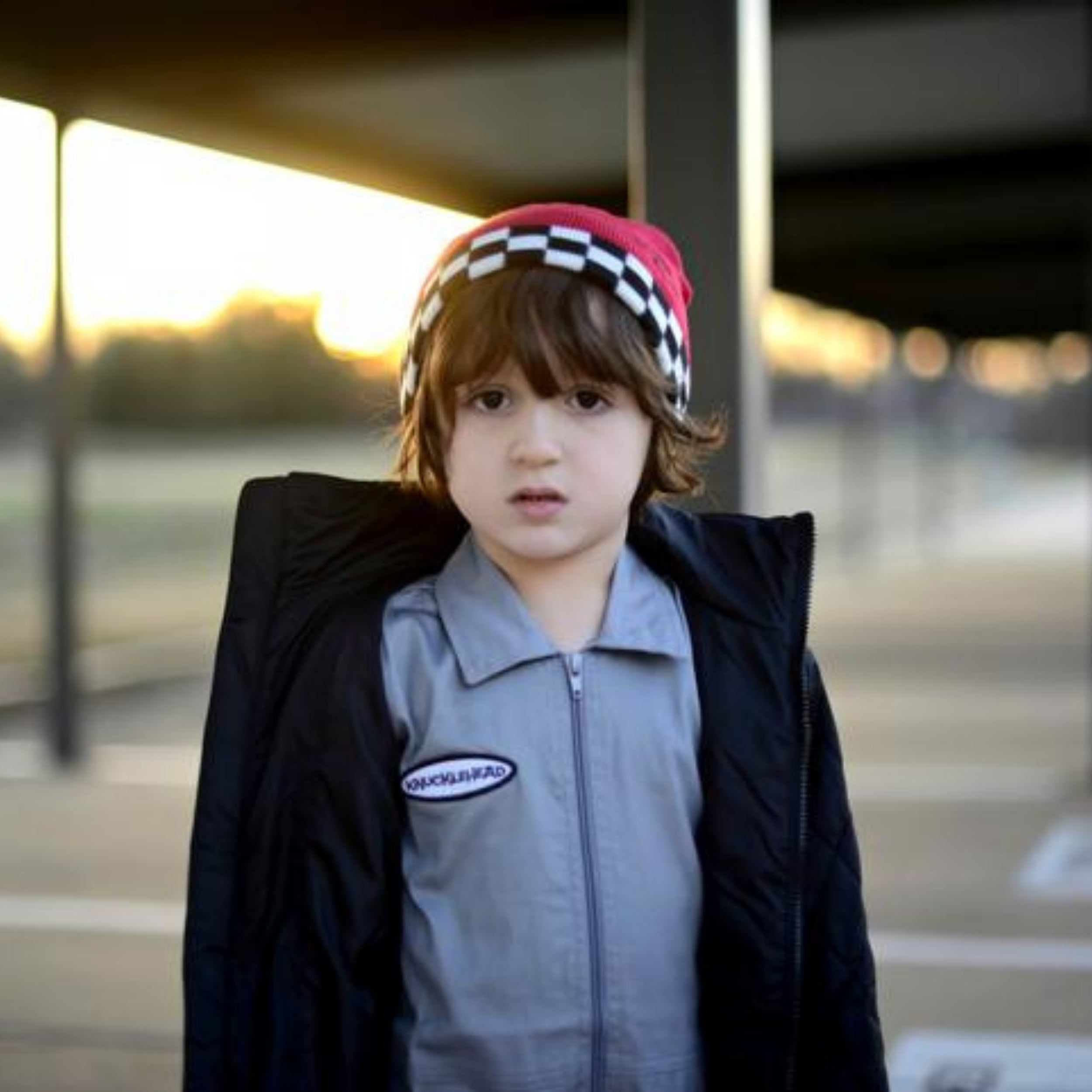 Knuckleheads Red Checkers Beanie - Knuckleheads Clothing