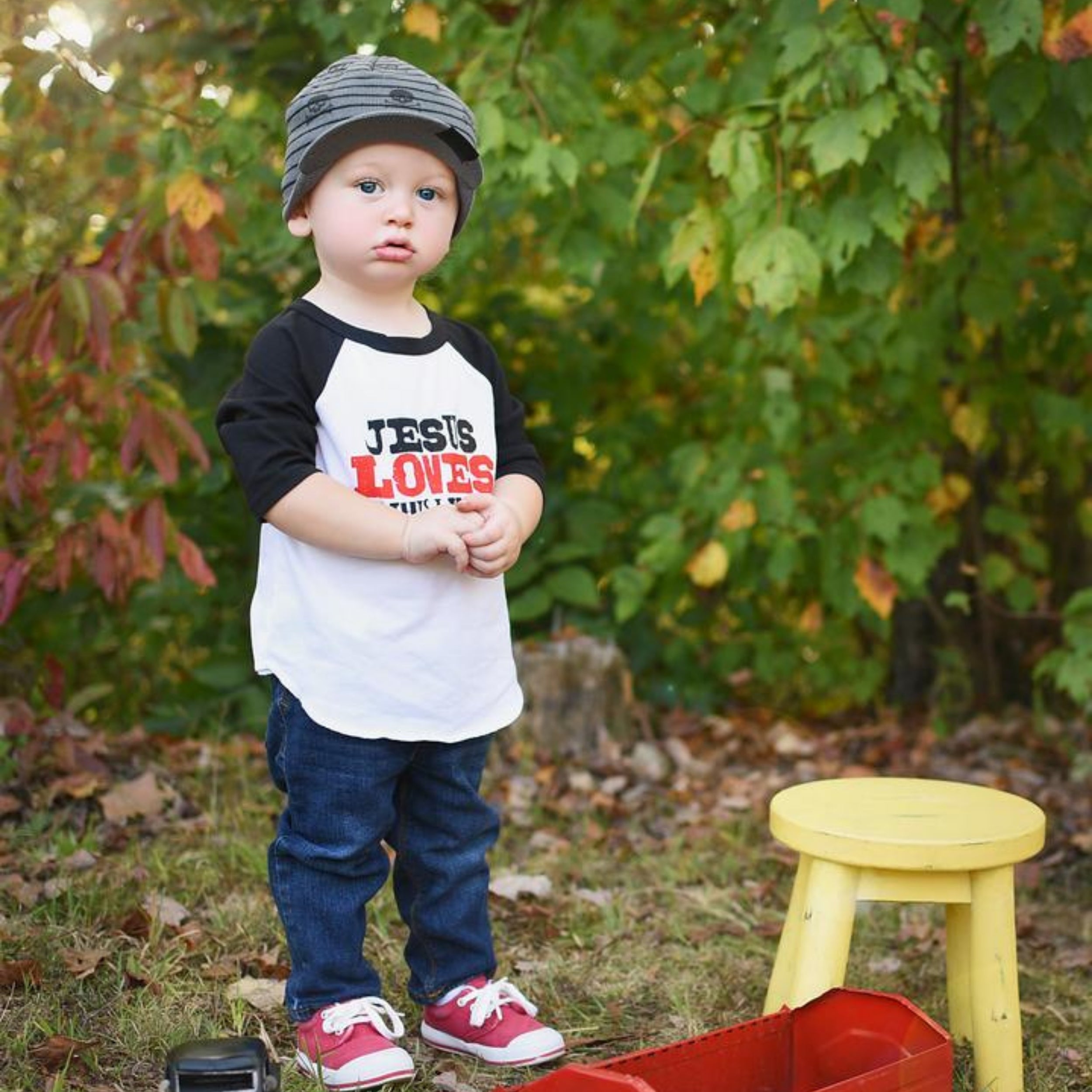 Knuckleheads Skull Visor Beanie For Children - Knuckleheads Clothing
