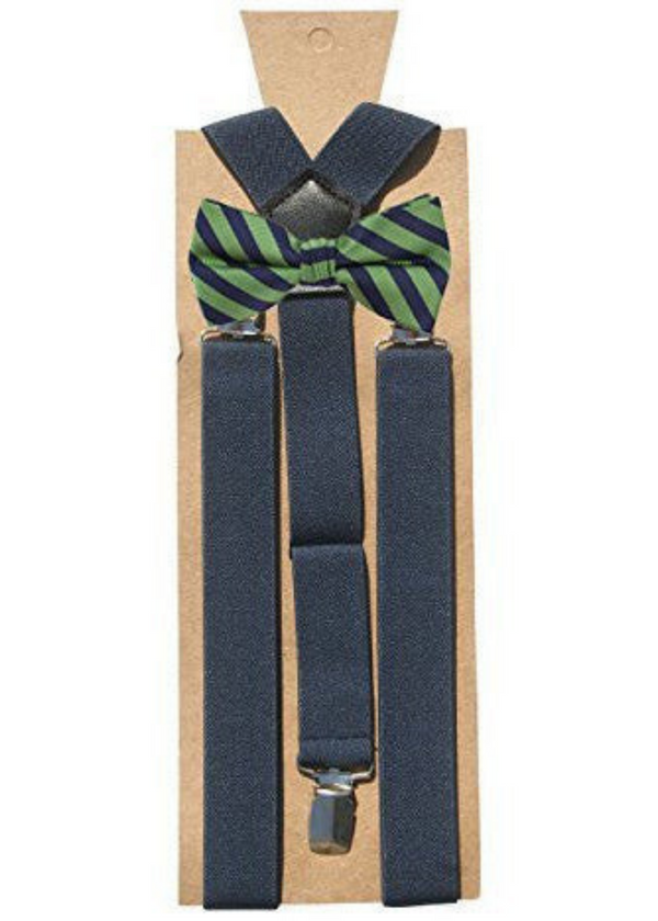 Dapper Kids Suspenders Bow Tie Set