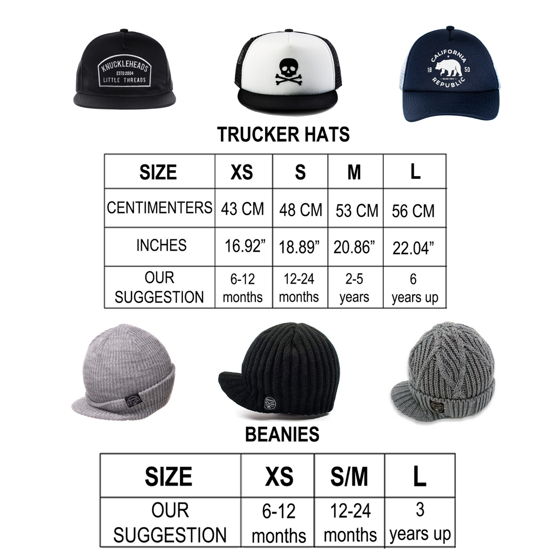 Image of Plain Black and White Kids Trucker Hat: A stylish and versatile trucker hat designed for kids. The hat features a classic black and white color scheme, perfect for adding a trendy touch to any outfit. Elevate your child's style with this fashionable and comfortable accessory, suitable for any adventure or everyday wear. Crafted with care, this plain black and white trucker hat is a must-have addition to their wardrobe.