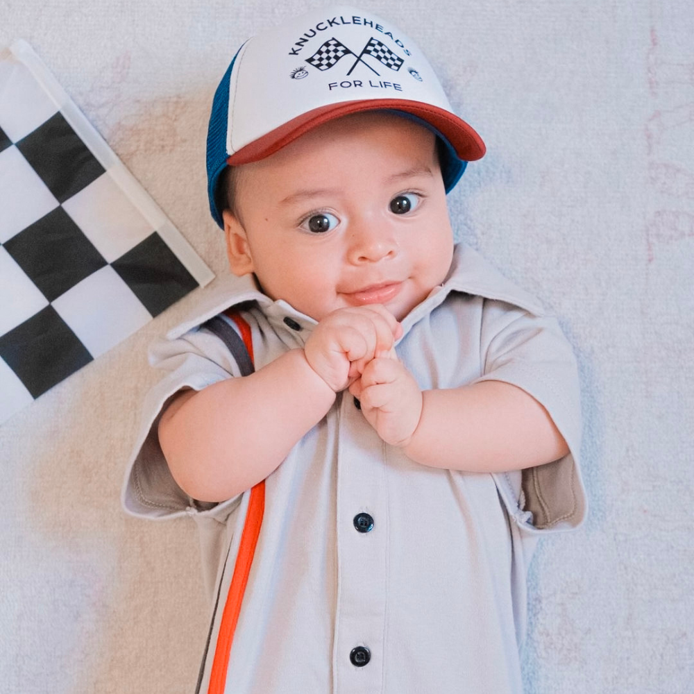 Final Sale - Knuckleheads For Life Trucker Hat - Knuckleheads Clothing