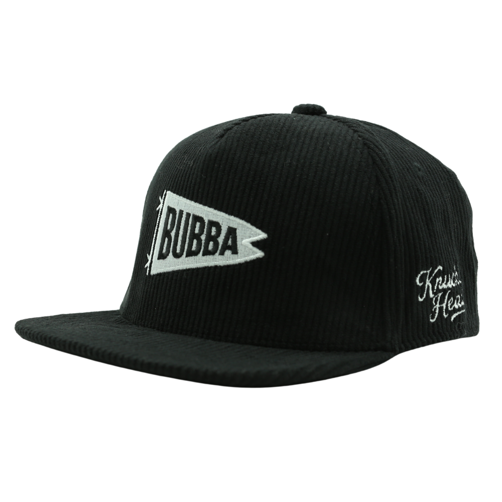 Bubba Black Corduroy Snapback | Infant, Toddler & Youth Hat