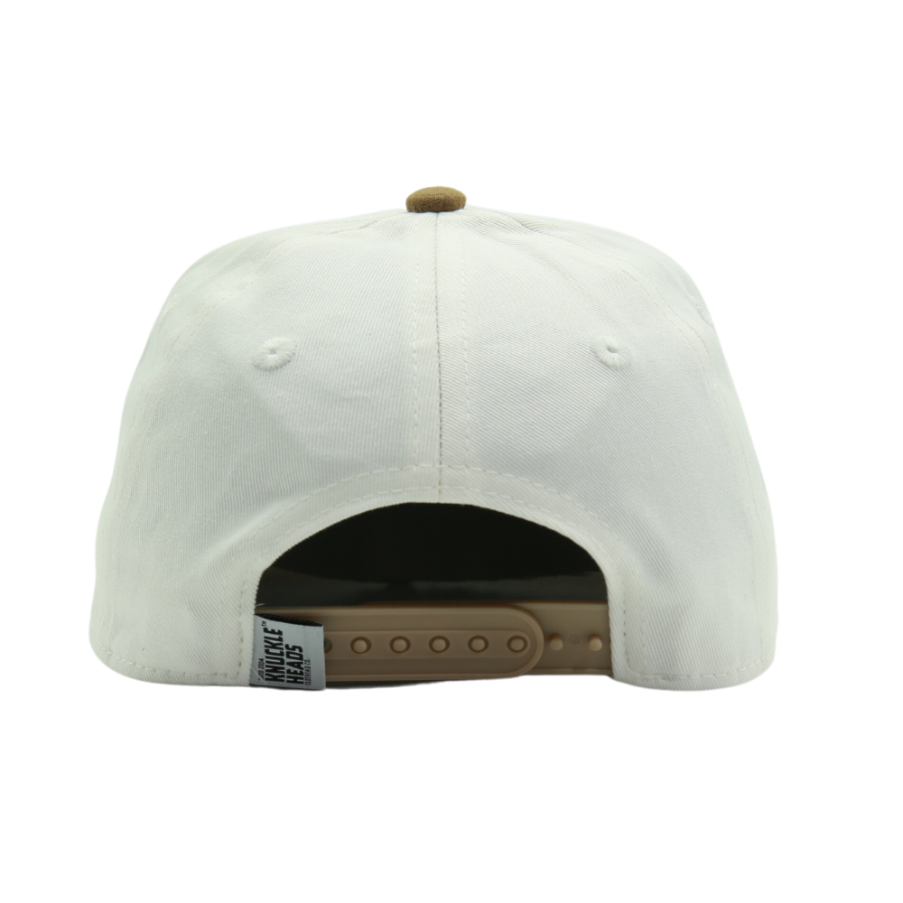 Introducing the Off-White Kids Trucker Hat with a charming 'Bubs' patch. This hat showcases a clean and versatile off-white hue, elegantly accented by the endearing 'Bubs' patch. Designed especially for kids, it's a standout accessory in our collection, adding a touch of personality and flair to your little one's look.