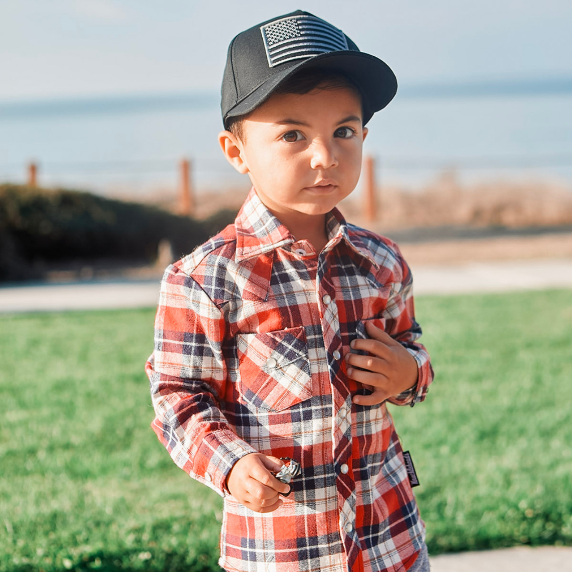 Stevie Long Sleeve Plaid Rockabilly Shirt - Knuckleheads Clothing