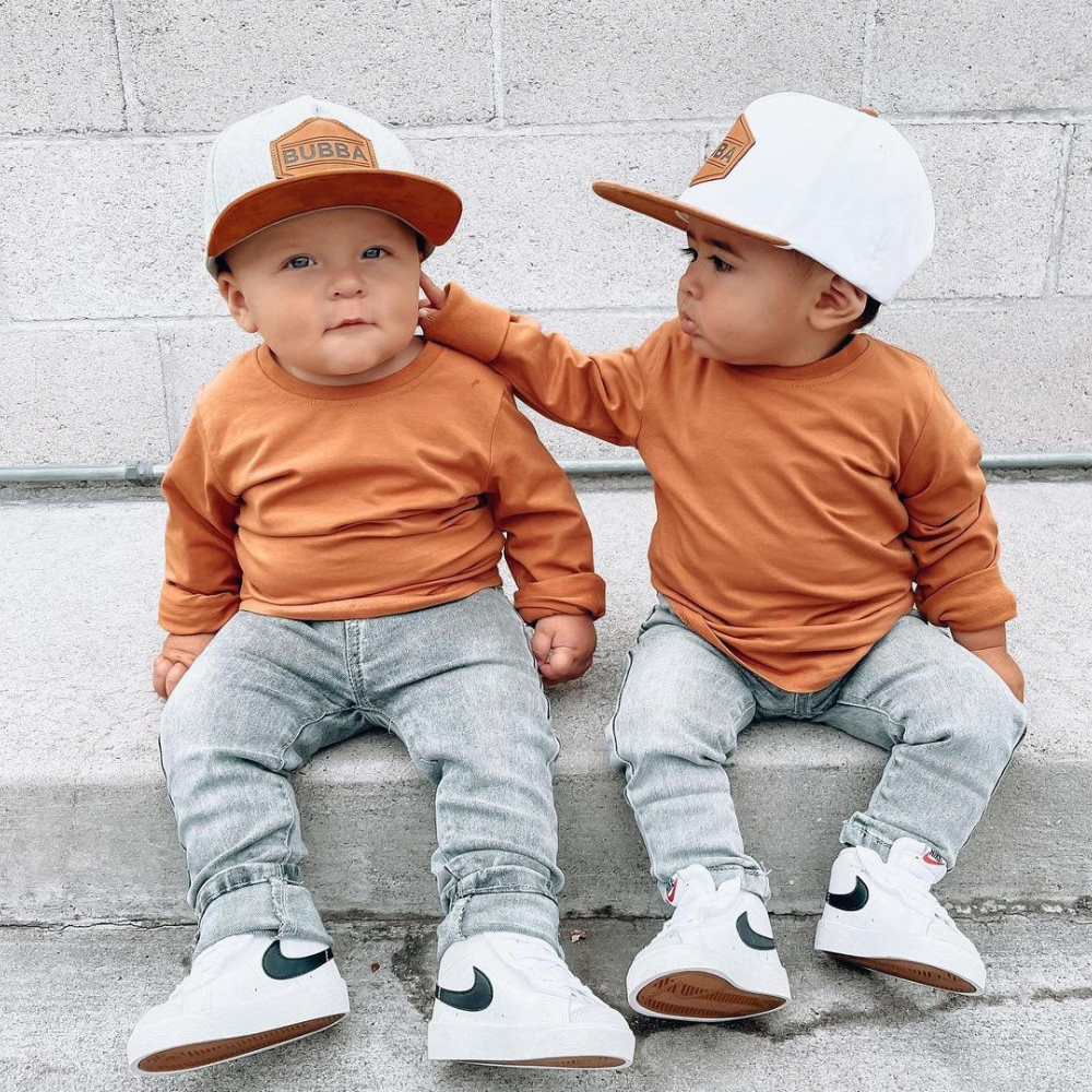 Bubba White Kids Trucker Hat - Knuckleheads Clothing