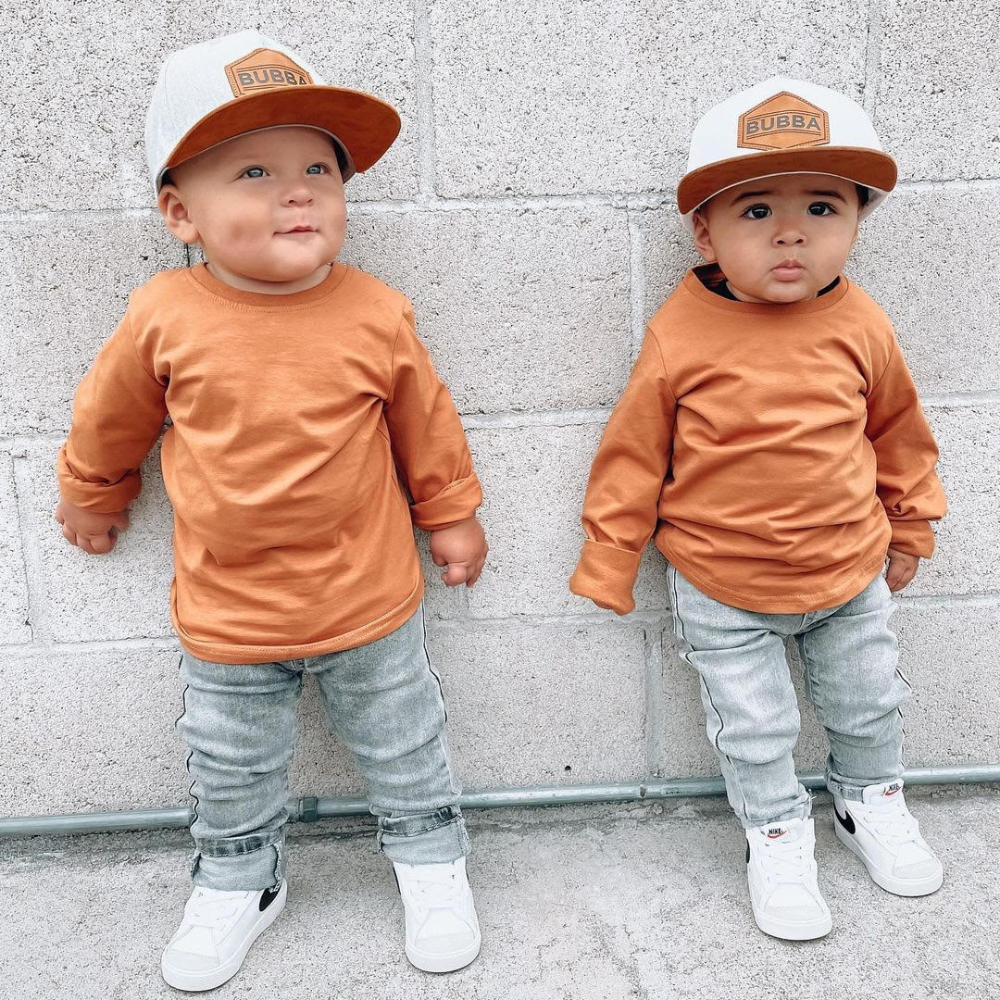 Bubba White Kids Trucker Hat - Knuckleheads Clothing