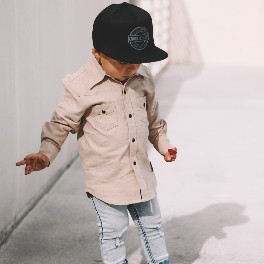 One Day Grey Kids Trucker Hat - Knuckleheads Clothing