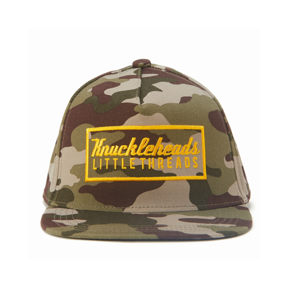 Hunter Gold Kids Trucker Hat - Knuckleheads Clothing