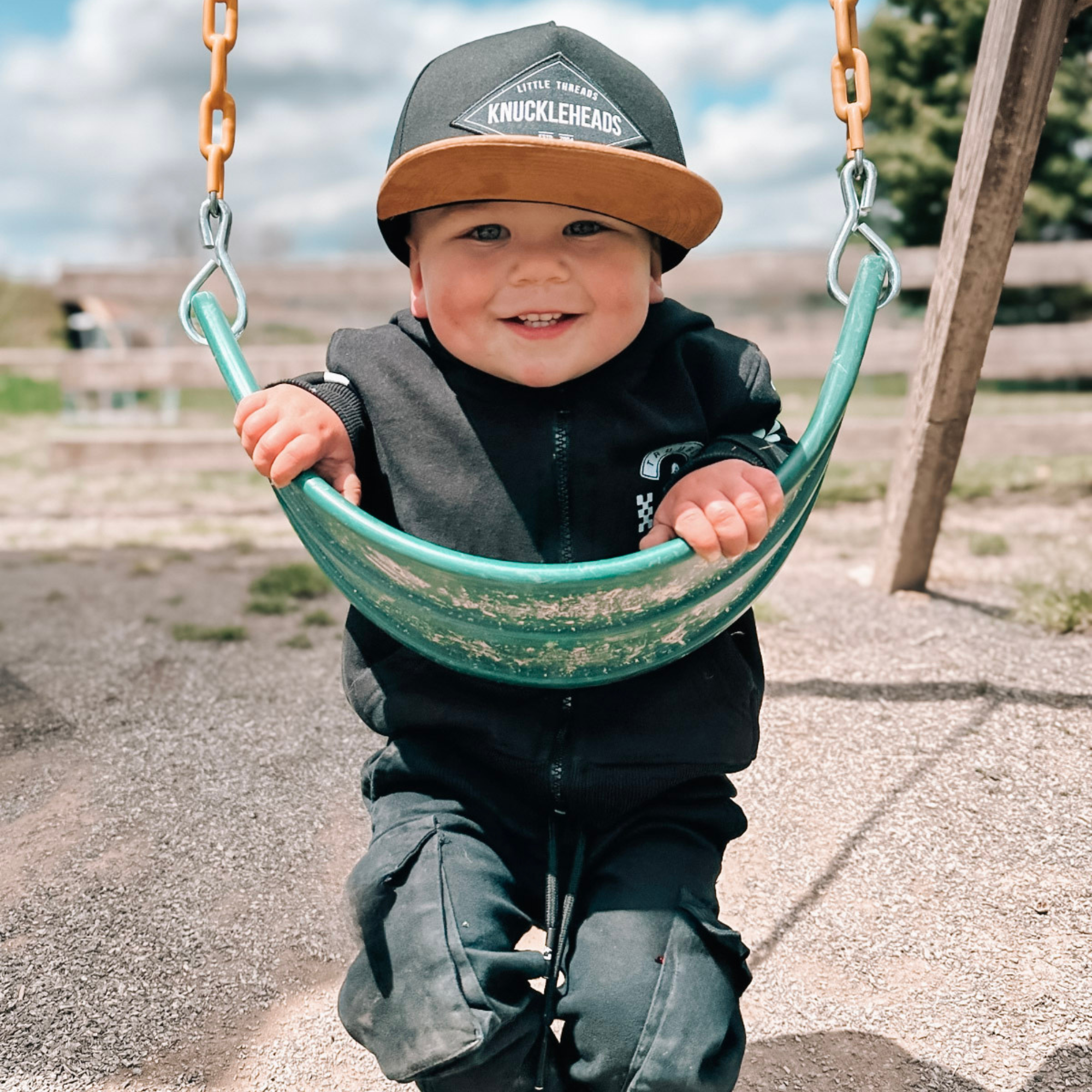 Hat for Infant | Eli Newborn Snapback Hats - Knuckleheads Clothing