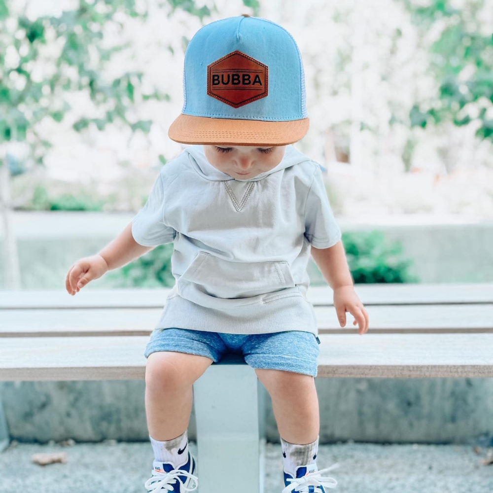 Bubba Baby Blue Trucker Hat - Knuckleheads Clothing