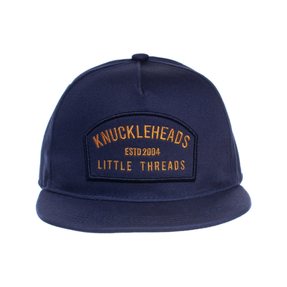 Navy-KH Trucker Hat - Knuckleheads Clothing