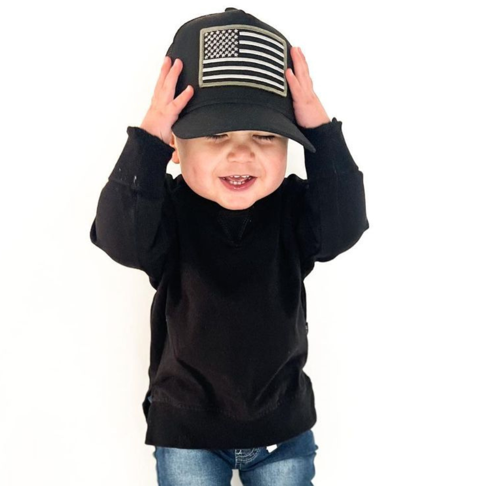 USA Green Flag Trucker Hat - Knuckleheads Clothing