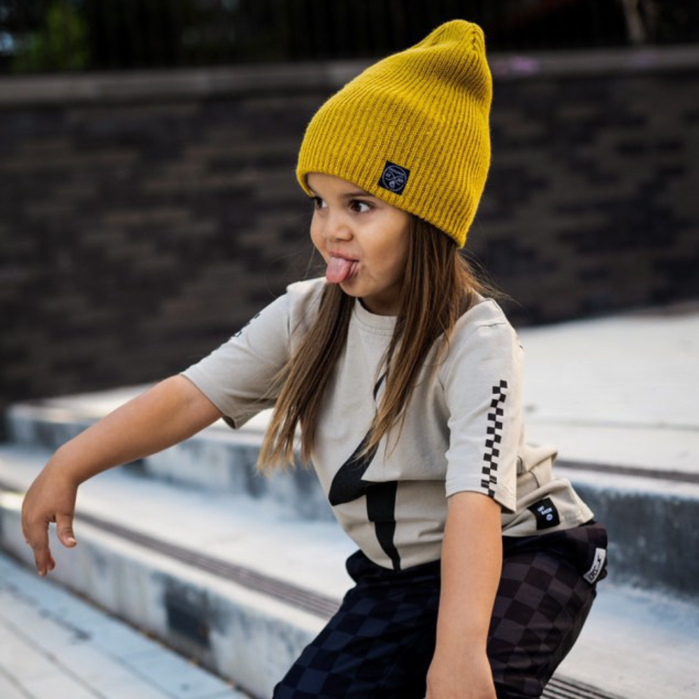 Mustard Beanie - Knuckleheads Clothing