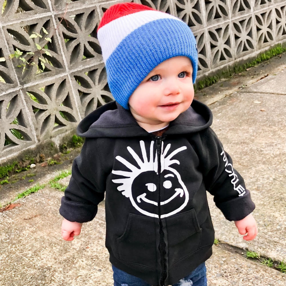 Knuckleheads RWB Ski Slouchy Beanie For Boys - Knuckleheads Clothing