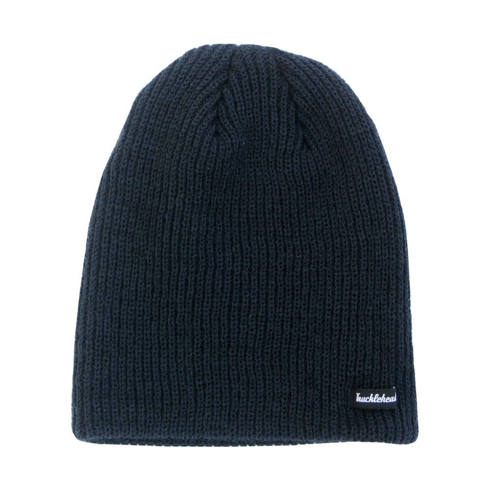 Knuckleheads Navy Slouchy Beanie - Knuckleheads Clothing