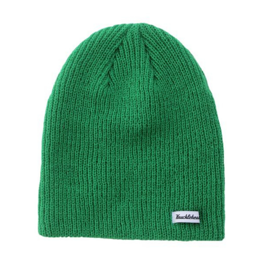 Knuckleheads Green Slouchy Beanie - Knuckleheads Clothing