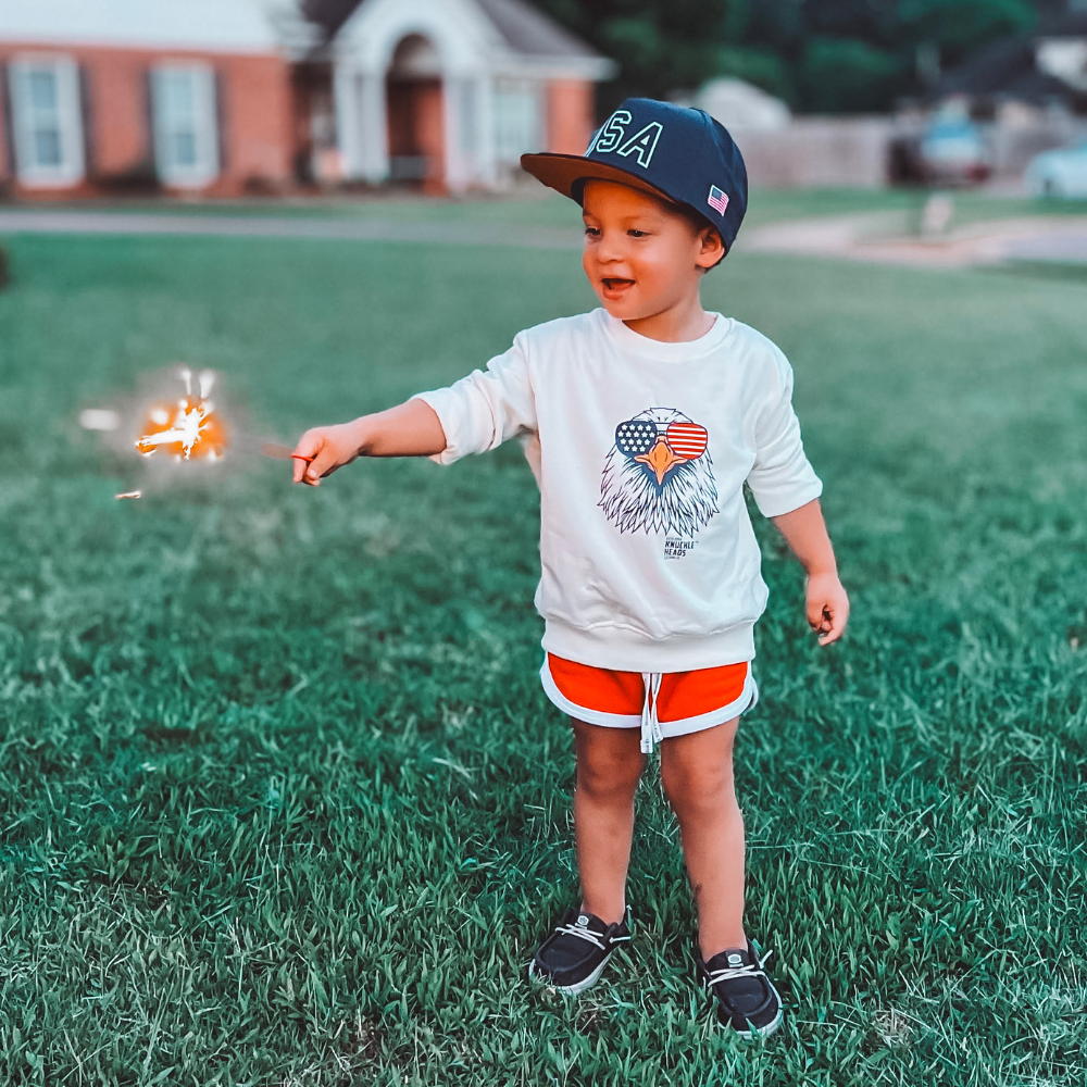 Merica I Infant Summer Sun Hat - Knuckleheads Clothing
