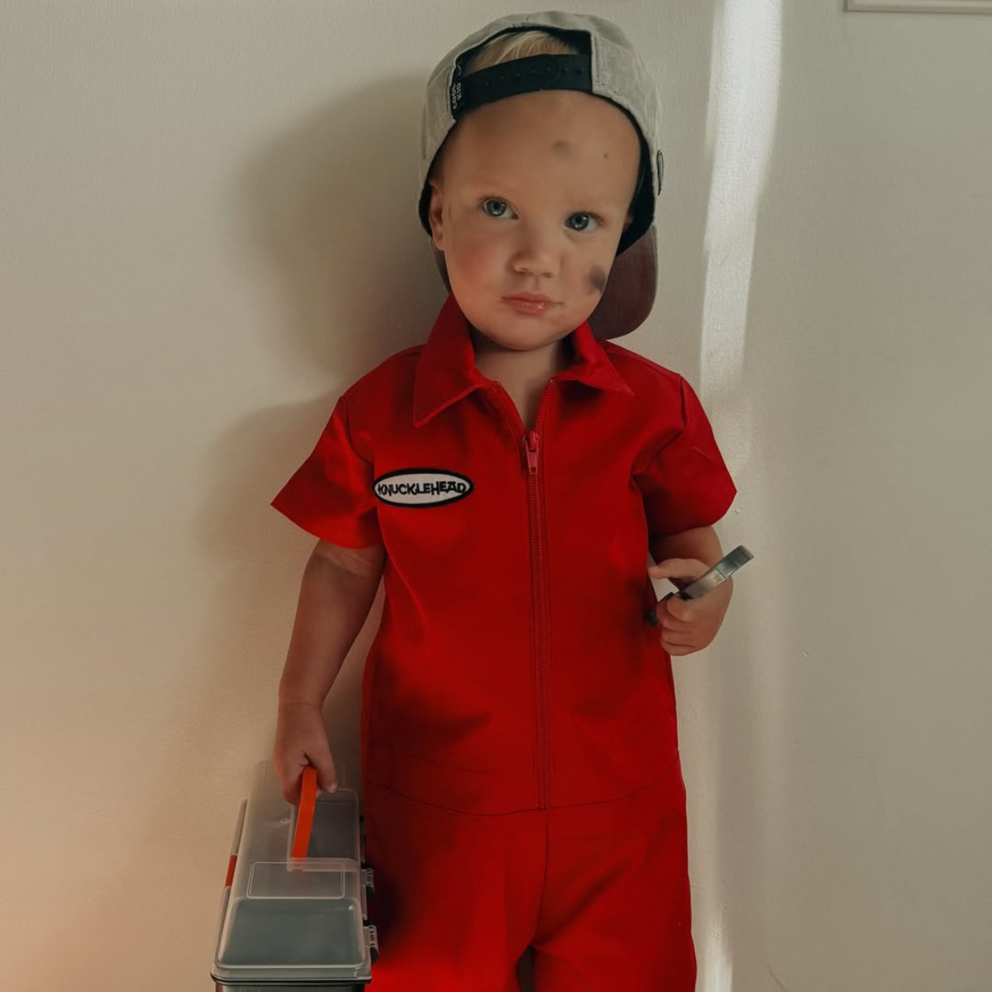 Knuckleheads Red Mechanic Jumpsuit - Knuckleheads Clothing