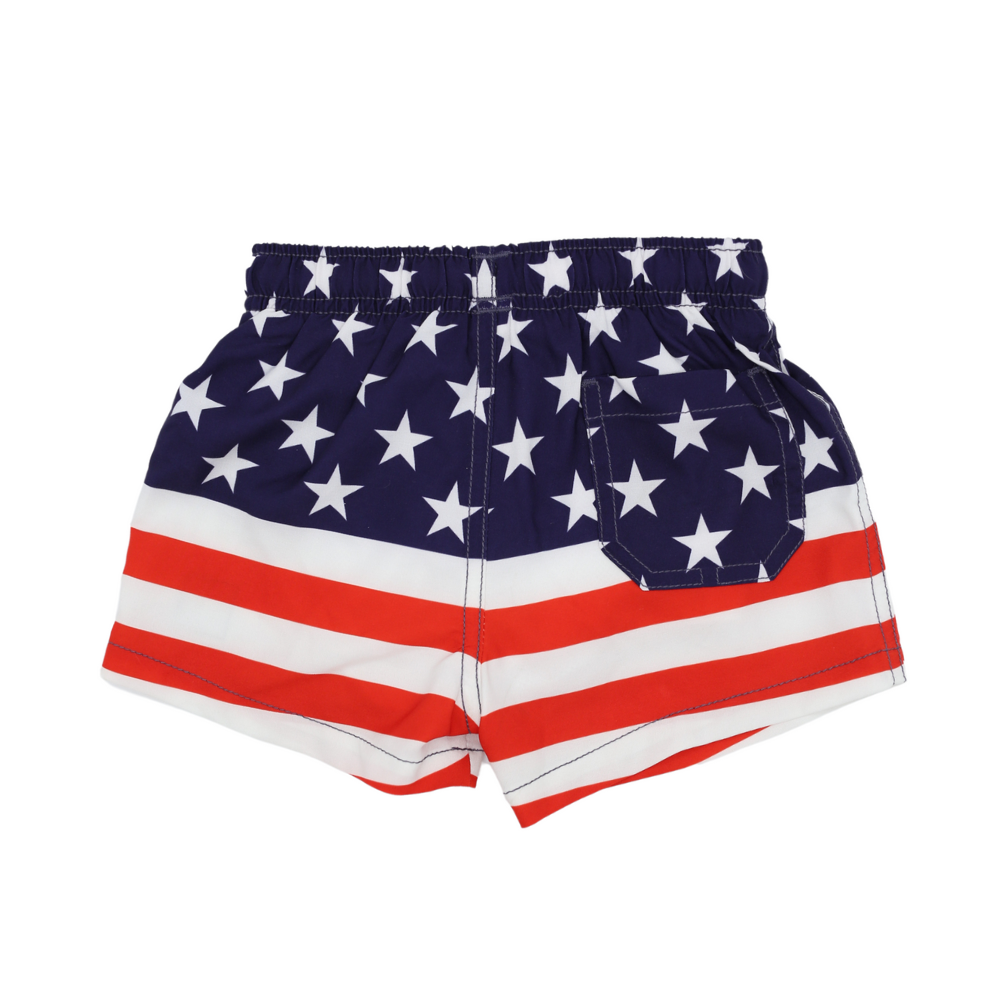 American Flag Swim Shorts Knuckleheads Clothing