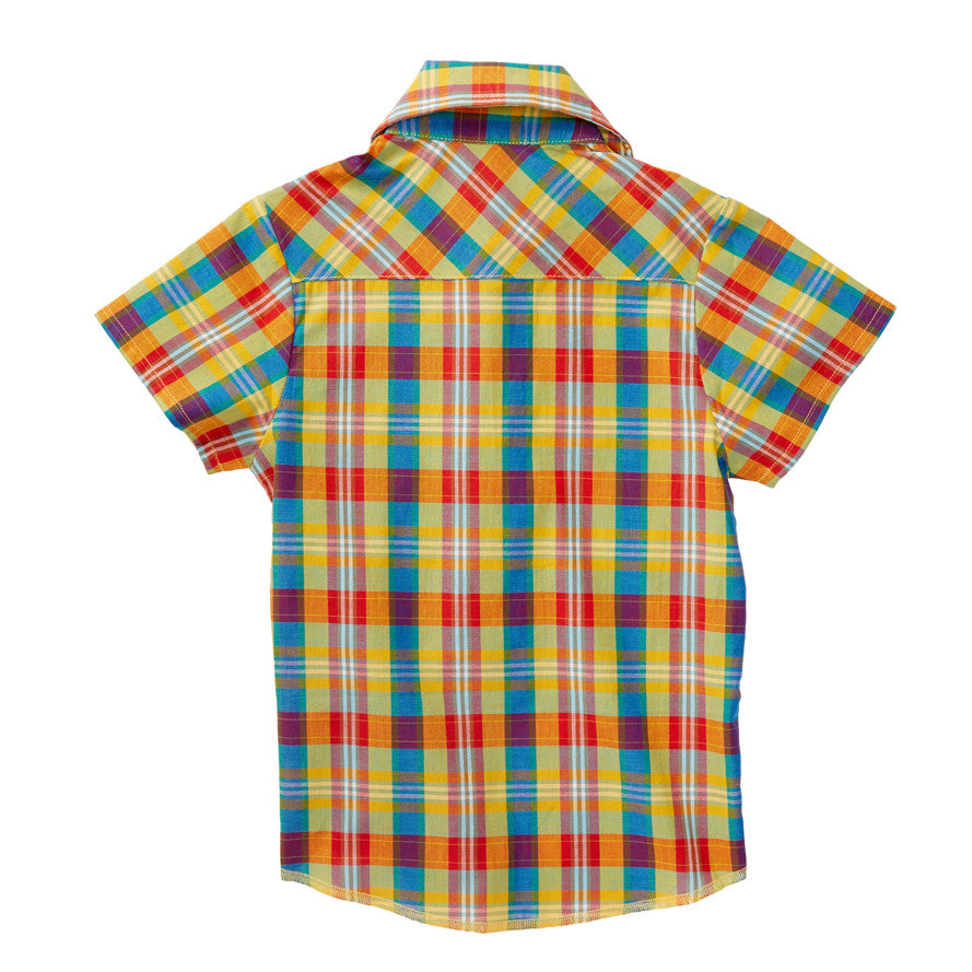 Knuckleheads Spring Plaid Rockabilly Shirt - Knuckleheads Clothing