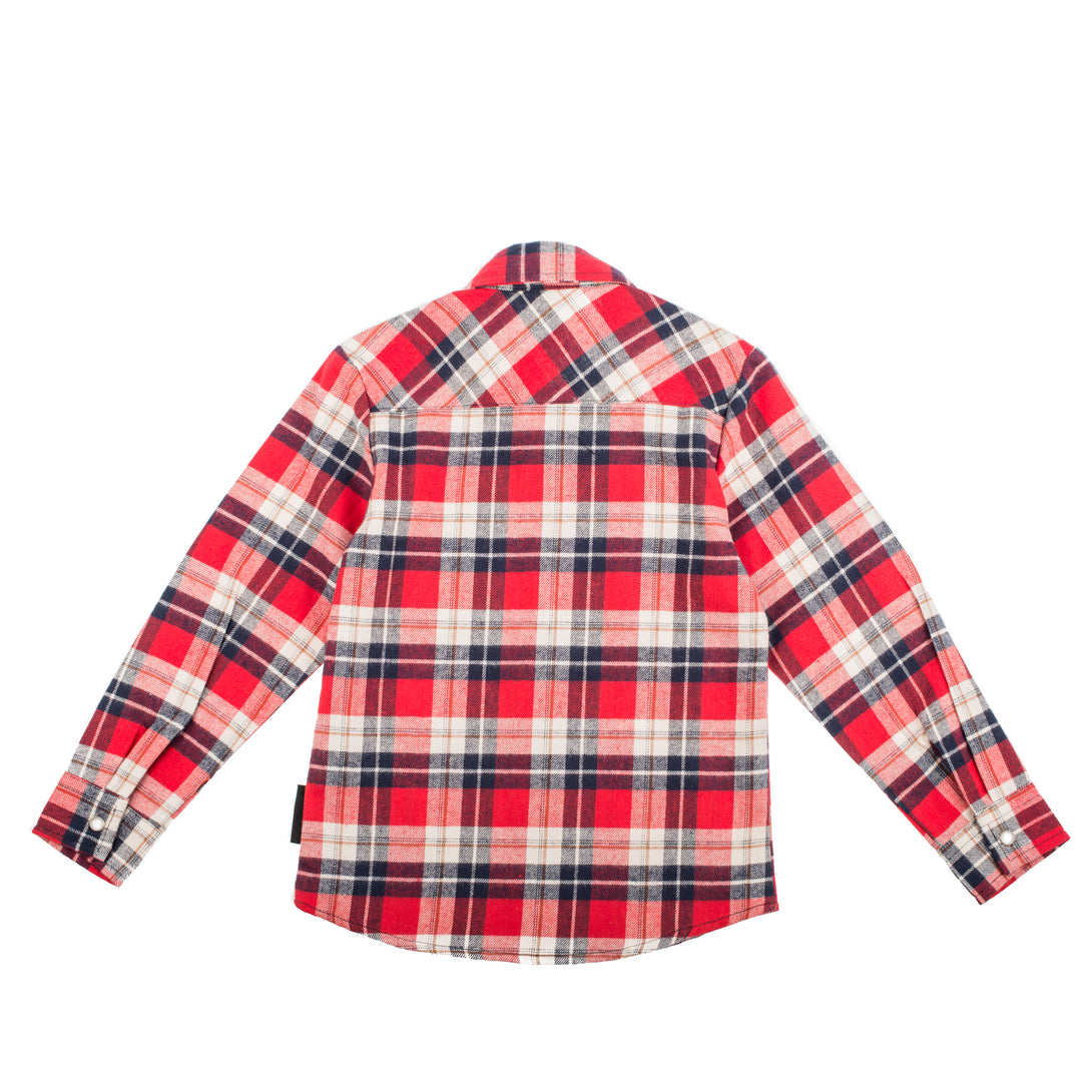 Stevie Long Sleeve Plaid Rockabilly Shirt for Boys 1 Year to 10 Years ...