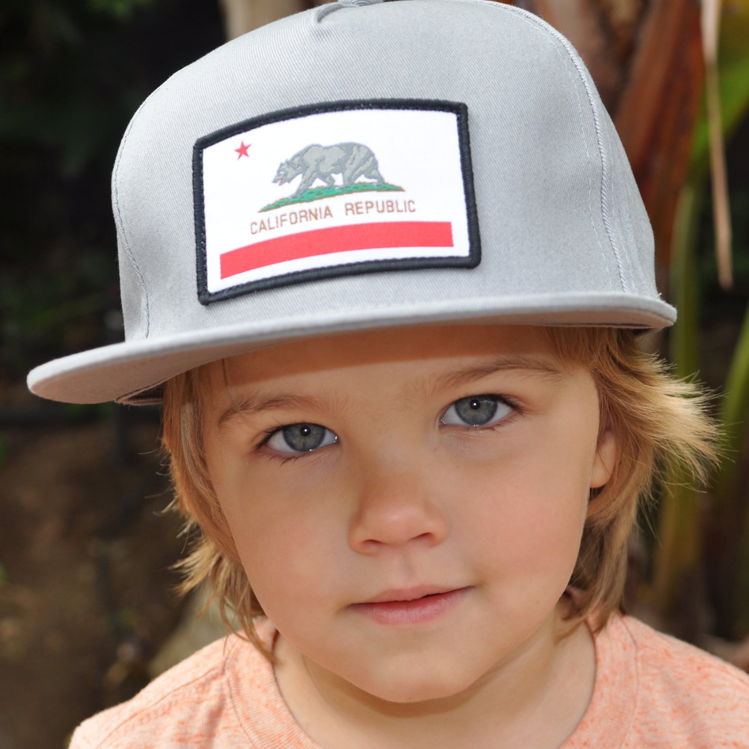 Cali Republic Grey Kids Trucker Hat - Knuckleheads Clothing