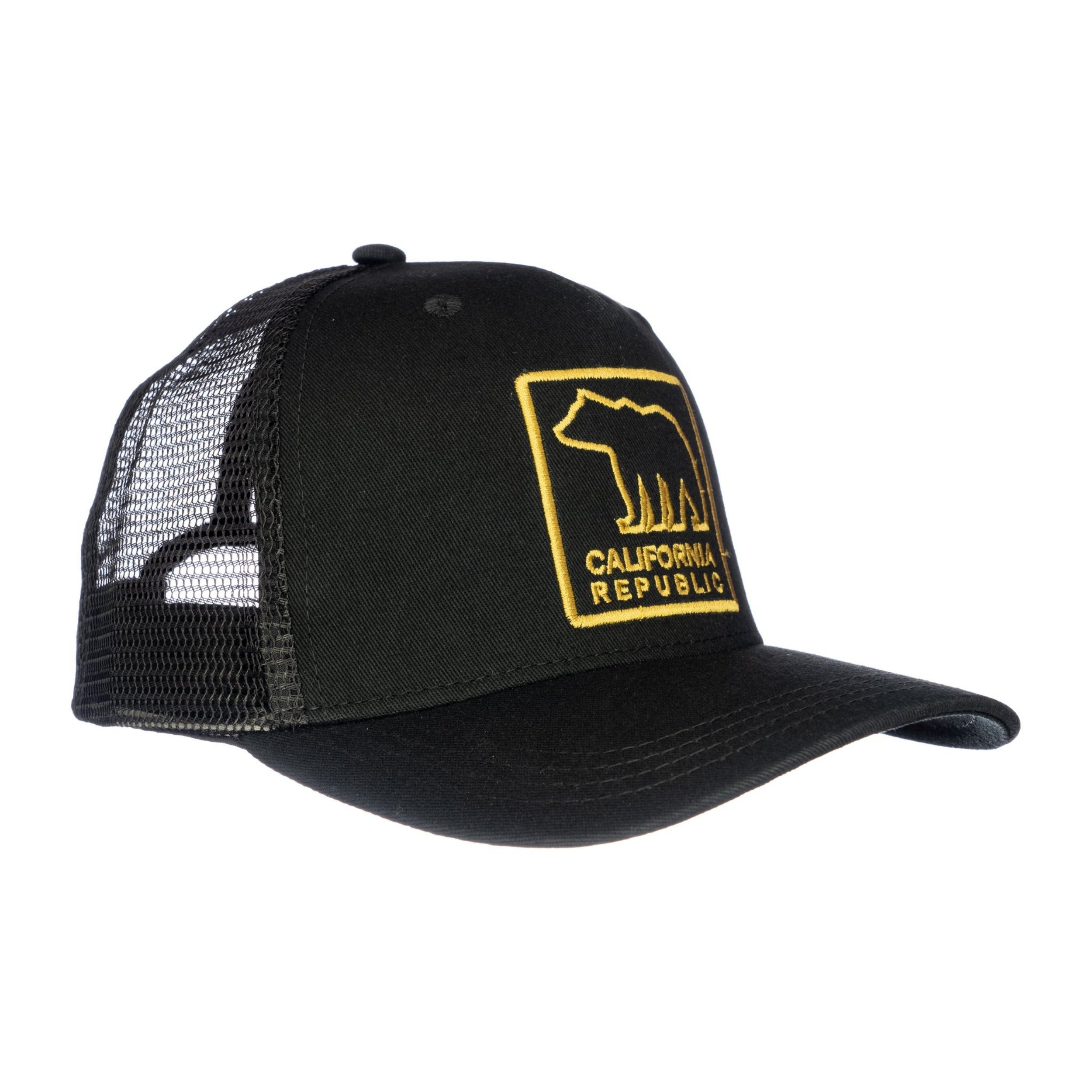 FINAL SALE - California Gold Trucker Hat - Knuckleheads Clothing