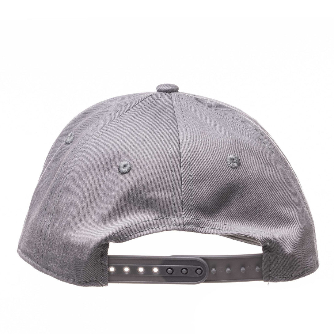 Image of Grey Kids Trucker Hat with Knuckleheads Patch: A versatile and stylish accessory designed for kids. In sleek grey, it showcases a striking Knuckleheads patch on the front. Elevate your child's style with this fashionable hat, perfect for adding a touch of character to their outfits.