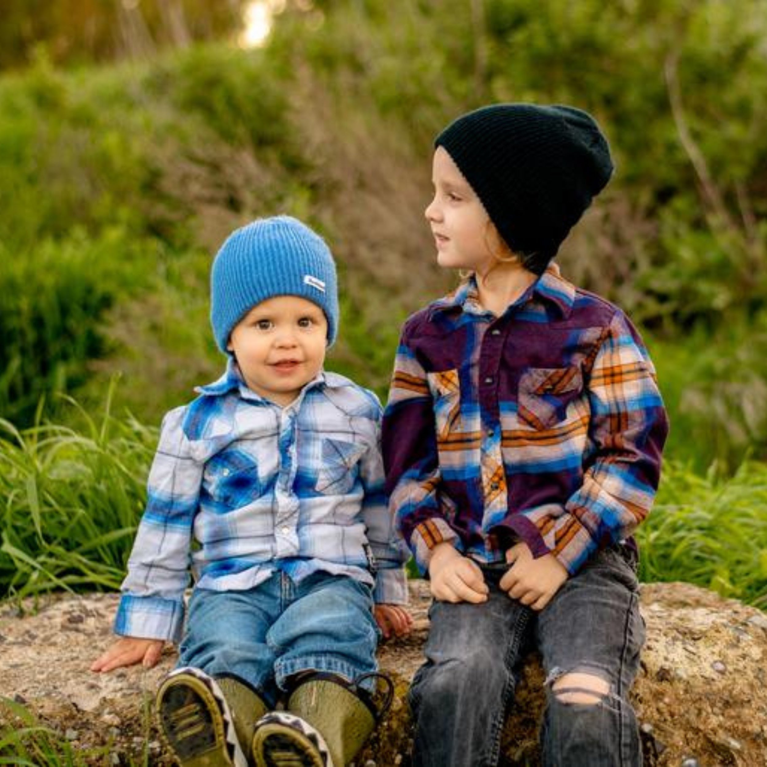 Knuckleheads Black Slouchy Beanie - Knuckleheads Clothing