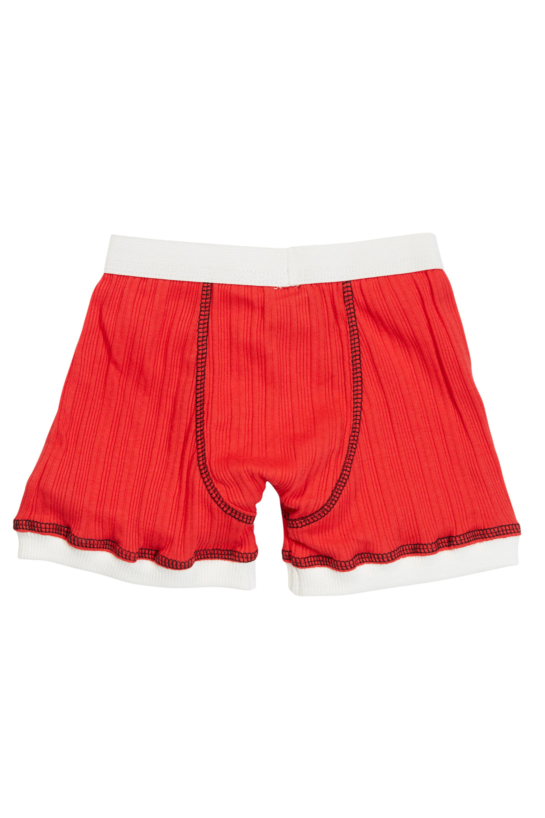 An image of Knuckleheads Logo Red Skivvies for Kids, showcasing stylish black underwear with the iconic Knuckleheads logo. These comfortable and trendy undergarments are perfect for children, combining fashion and comfort seamlessly.