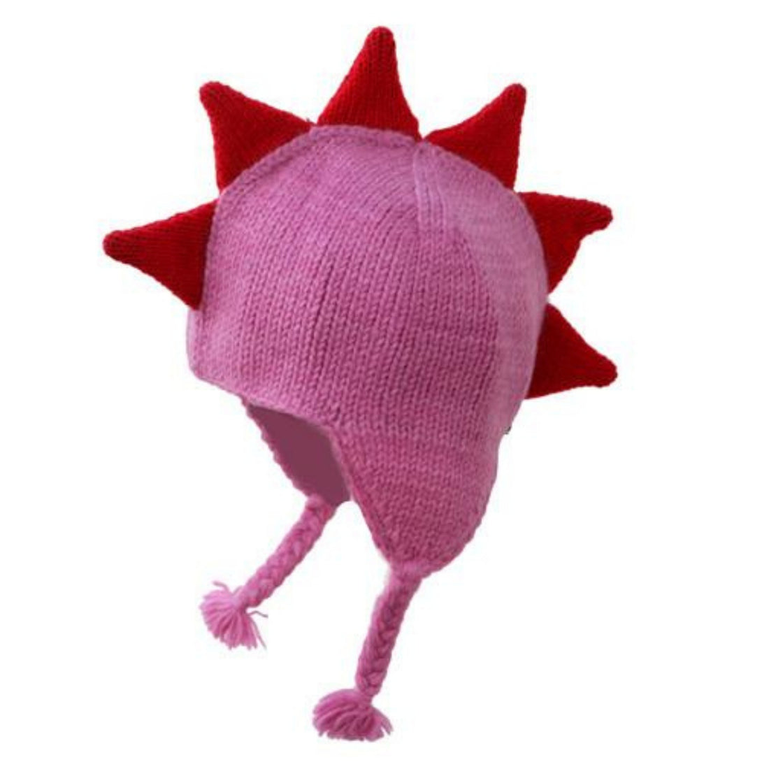 Image featuring a beanie with a mohawk design, specially created for children. This playful and unique beanie adds a touch of spunk with its mohawk, making it a fun choice for infants and toddlers. A standout piece within the collection of Infant hats, adding a dash of character and charm.