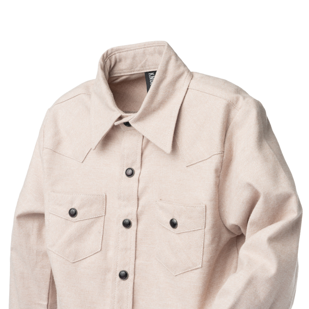 Gritty Flannel Knuckleheads Long Sleeve Plaid Rockabilly Shirt - Knuckleheads Clothing